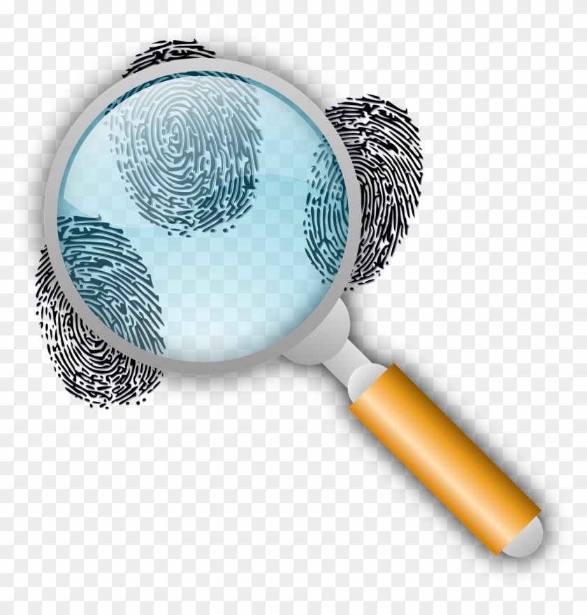It's A Field Which Is Sometimes Regarded As A Little - Magnifying Glass Fingerprint Png #1358586