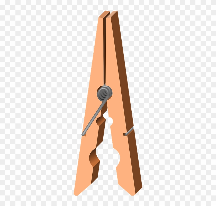 Clothespin Svg Clothes Peg Clothespin Dry - Pinzas De Ropa Png #1358600