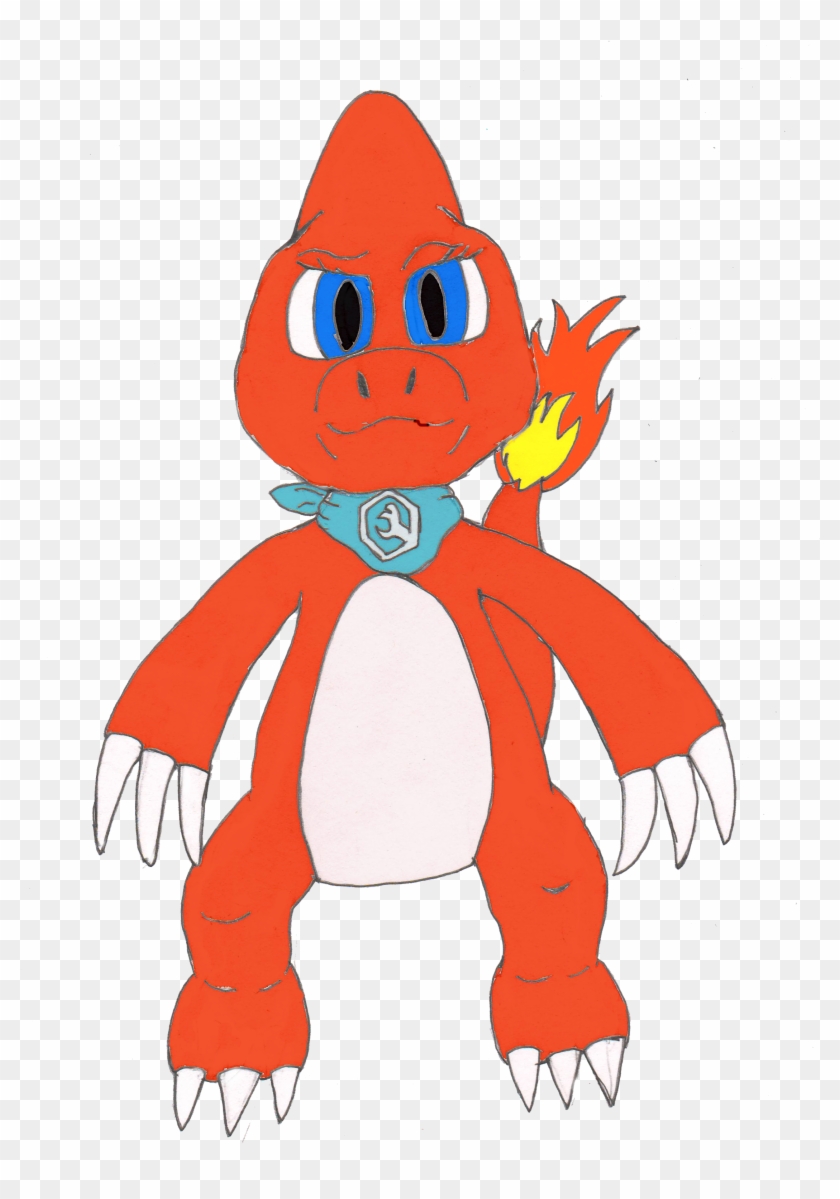 Clip Art Black And White Charmeleon Drawing Human - Cartoon #1358648