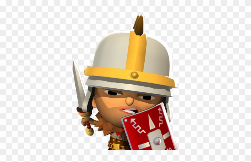 Roman Warriors Clipart Enemy Warrior - Cartoon #1358811