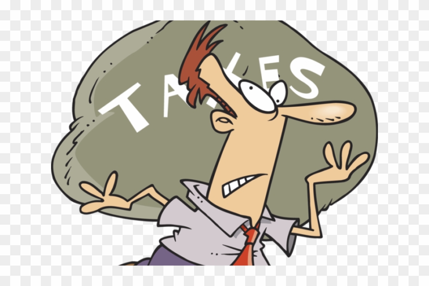 Tax Clipart Roman - Burden Of Tax Cartoon #1358832