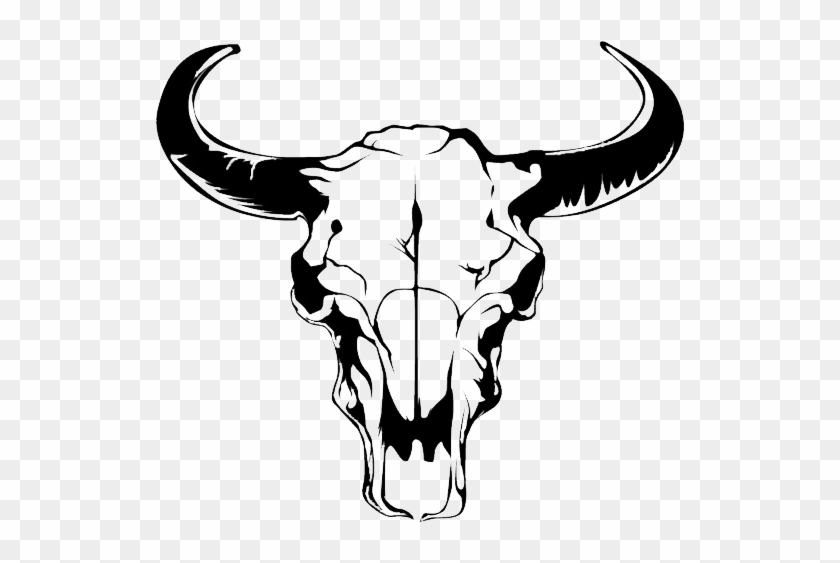 Lunch At Charlies - Bull Skull Clip Art #1358867