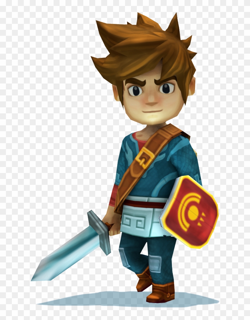 Cornfox & Brothers Publisher - Oceanhorn Monster Of Uncharted Seas Characters #1358889