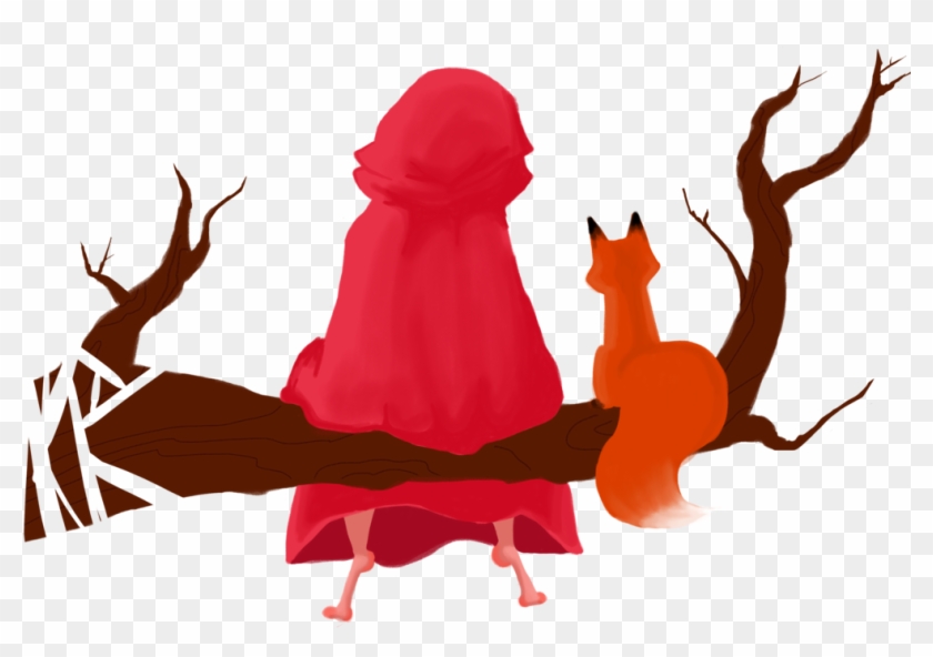 Little Red Riding Hood, Background Wallace Hale - Illustration #1359113
