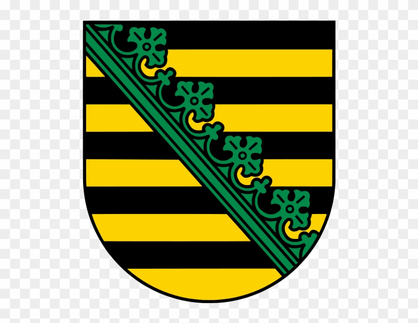 Number 5 Is The "torse" Or "crest Wreath" - Saxony Coat Of Arms #1359206