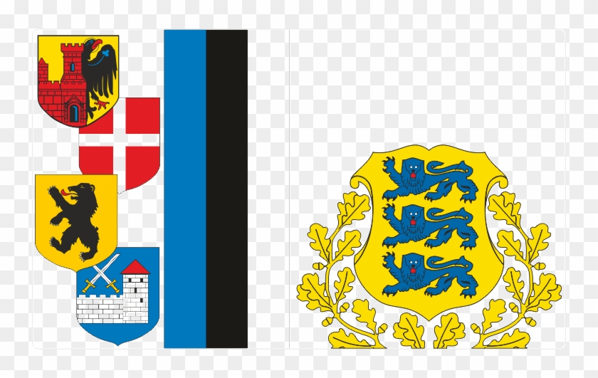 Heraldry Of Estonia - Estonian Coat Of Arms #1359227