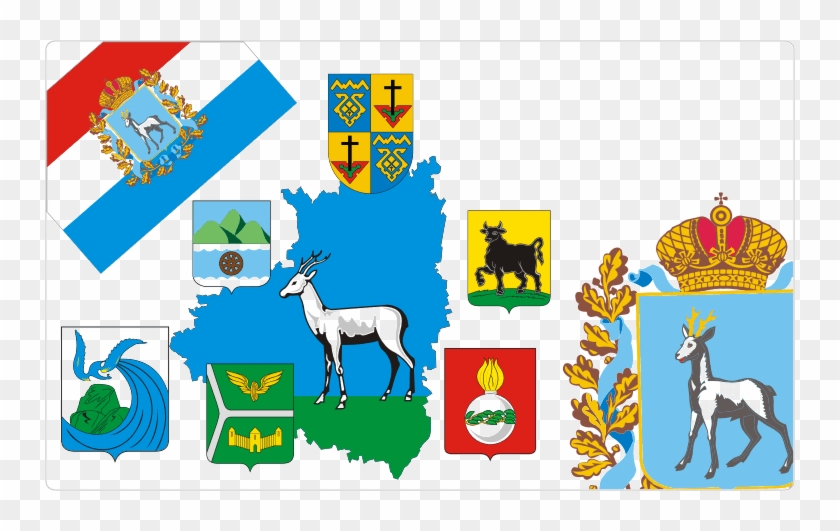 Heraldry Of Samara Oblast - Samara Oblast #1359235