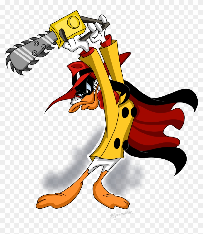 Svg Royalty Free Stock Negaduck With A By - Darkwing Duck #1359368