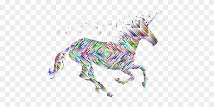 Unicorn Horn Legendary Creature Drawing Silhouette - Magical Unicorn Silhouette Png #1359376