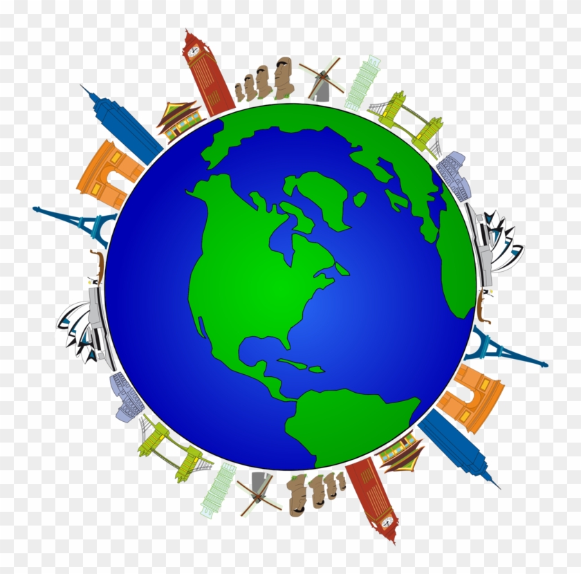 Earth Computer Icons Globe World - Clipart Of Global Warming #1359396
