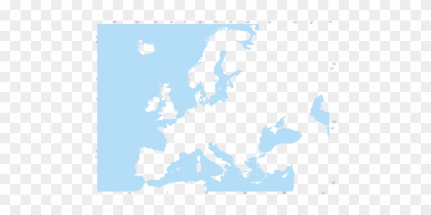 Europe Vector Map Blank Map World Map - Outline Map Of Europe Physical #1359588