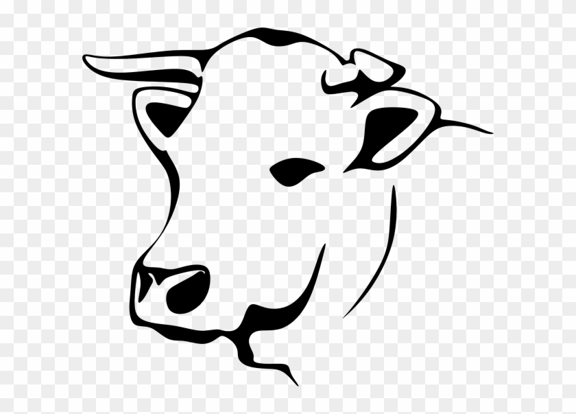 Holstein Friesian Cattle Jersey Cattle Line Art Dairy - Cow Png Black And White #1359685