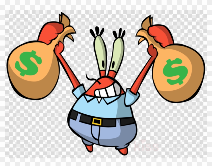Mr Krabs Money Png Clipart Mr - Mr Krabs Money Transparent #1359723