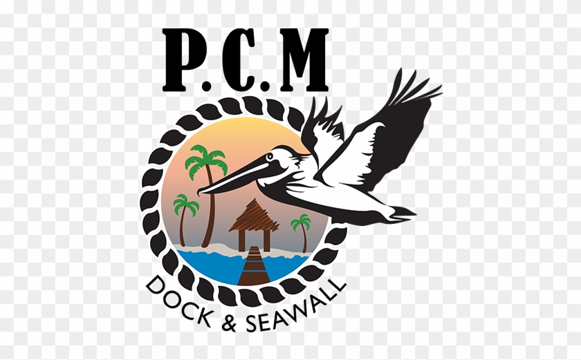 Pcm Dock And Seawall - Logo #1359835