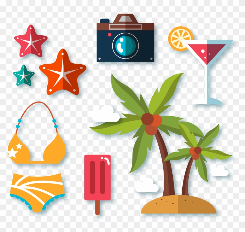 Banner Royalty Free Bikini Clipart Coconut - Beach #1359883