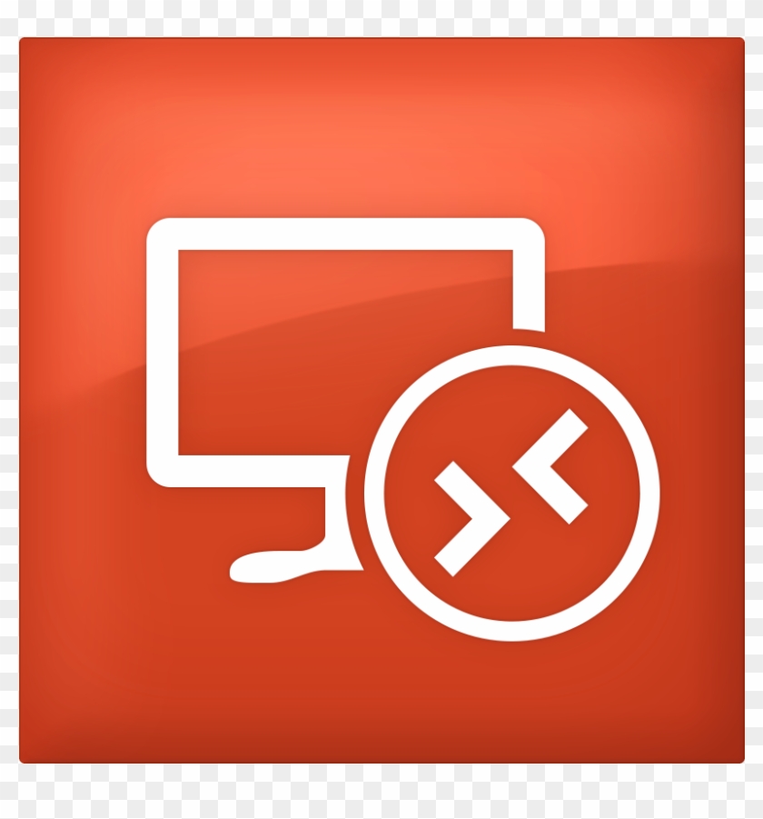 Click The Red Microsoft Remote Desktop Icon In Your - Microsoft Remote Desktop Icon #1359889