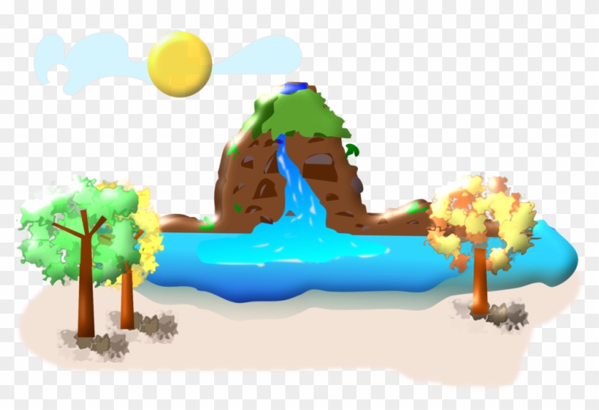 All Photo Png Clipart - Air Terjun Clipart #1359940