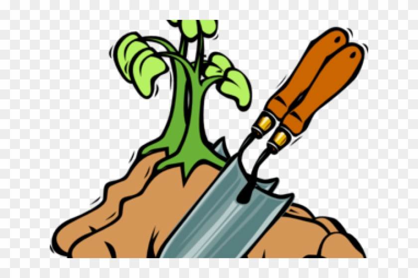 Transparent Gardening Tools Clipart #1360023