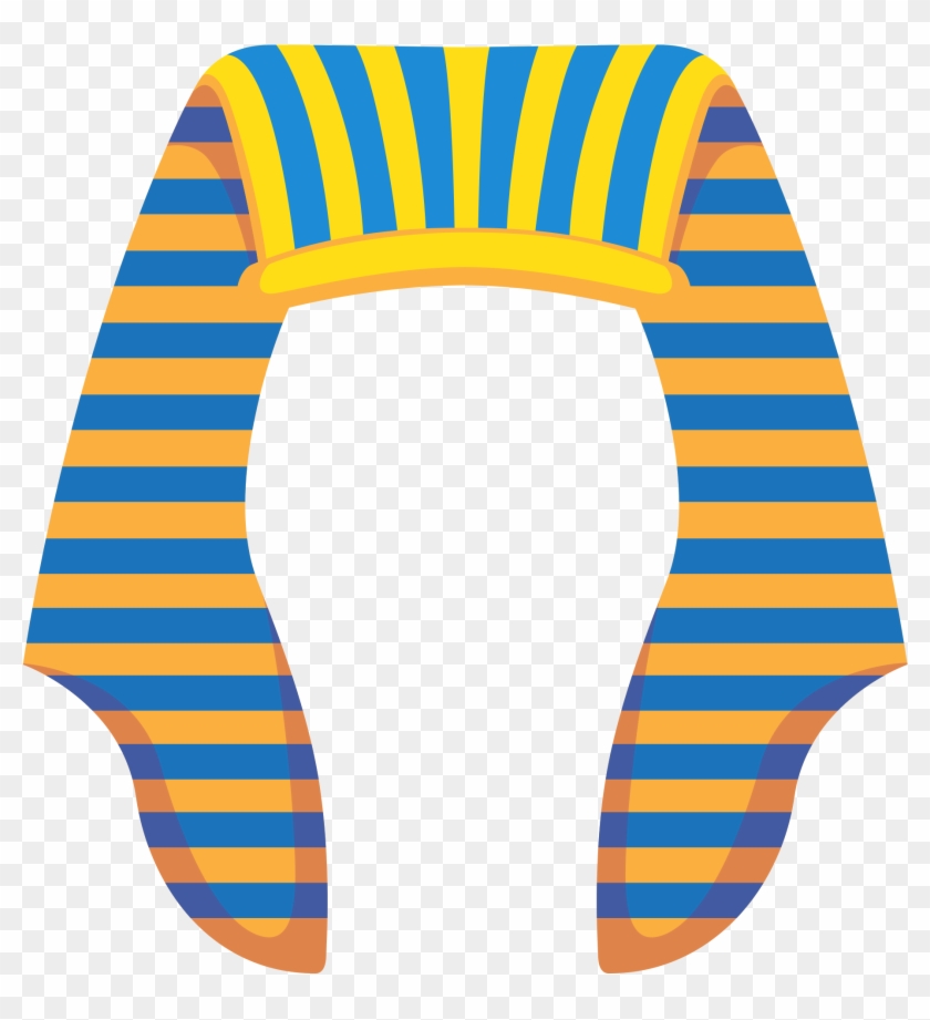 Pharaoh Headdress - Pharaoh Headdress Clipart #1360033