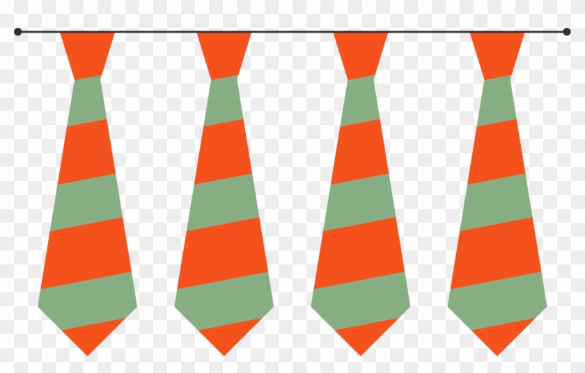 Angle Pattern Cartoon Stripe Tie Transprent Png - Necktie #1360304