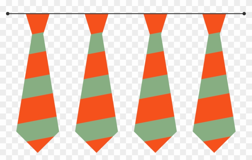 Angle Pattern Cartoon Stripe Tie Transprent Png - Necktie #1360304