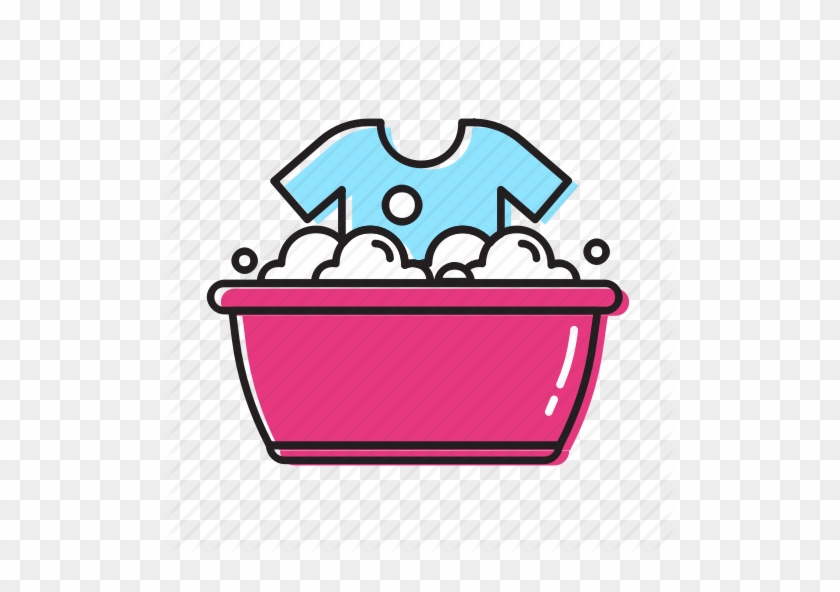 Clipart Resolution 512*512 - Hand Wash Clothes Icon #1360490