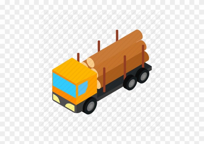 Download Log Truck Icon Clipart Logging Truck Truck - Log Truck Icon #1360510