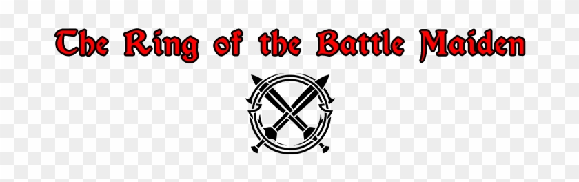 Red Text That Reads Ring Of The Battle Maiden - 30-day Leadership Tune-up: A Reflective Approach To #1360579