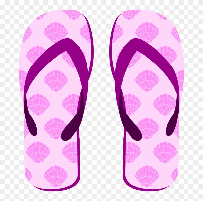 All Photo Png Clipart - Pink Flip Flops Clip Art #1360601