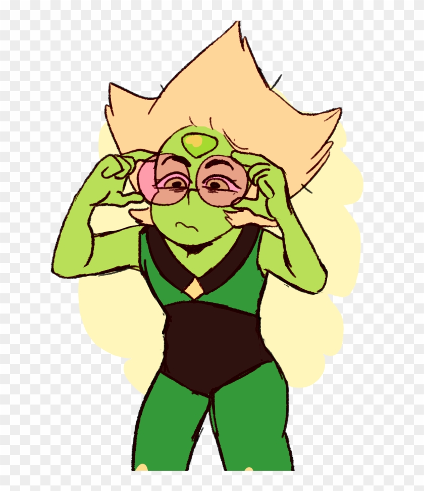 @wadewilsonparker Heres Peridot W Glasses O - Steven Universe #1360626