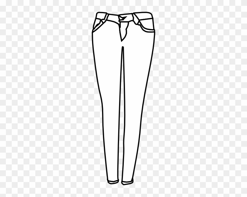 Designer Jeans Clipart - Clip Art #1360886
