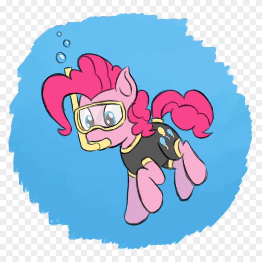 Dignitysquared, Goggles, Pinkie Pie, Safe, Snorkel, - Polia #1360982