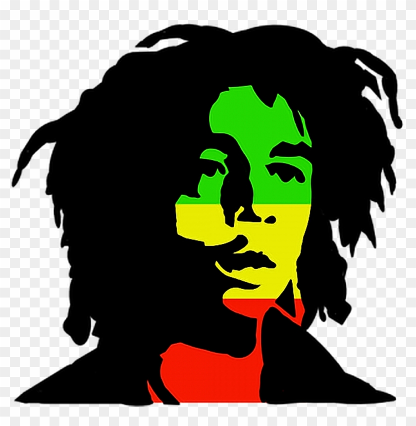 Bobmarley Bobmarleyfans Reggae Freetouse Freetoedit - Bob Marley Stencil #1361087
