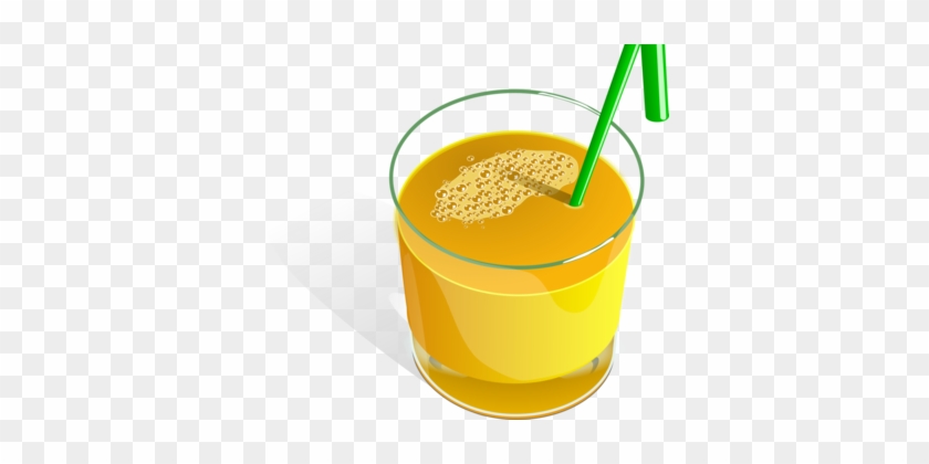 Orange Juice Apple Juice Fizzy Drinks Cider - Glass Of Juice #1361109