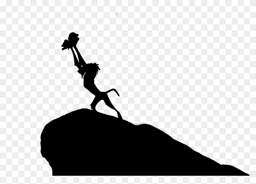 Sunset Clipart Lion King - Lion King Silhouette #1361207