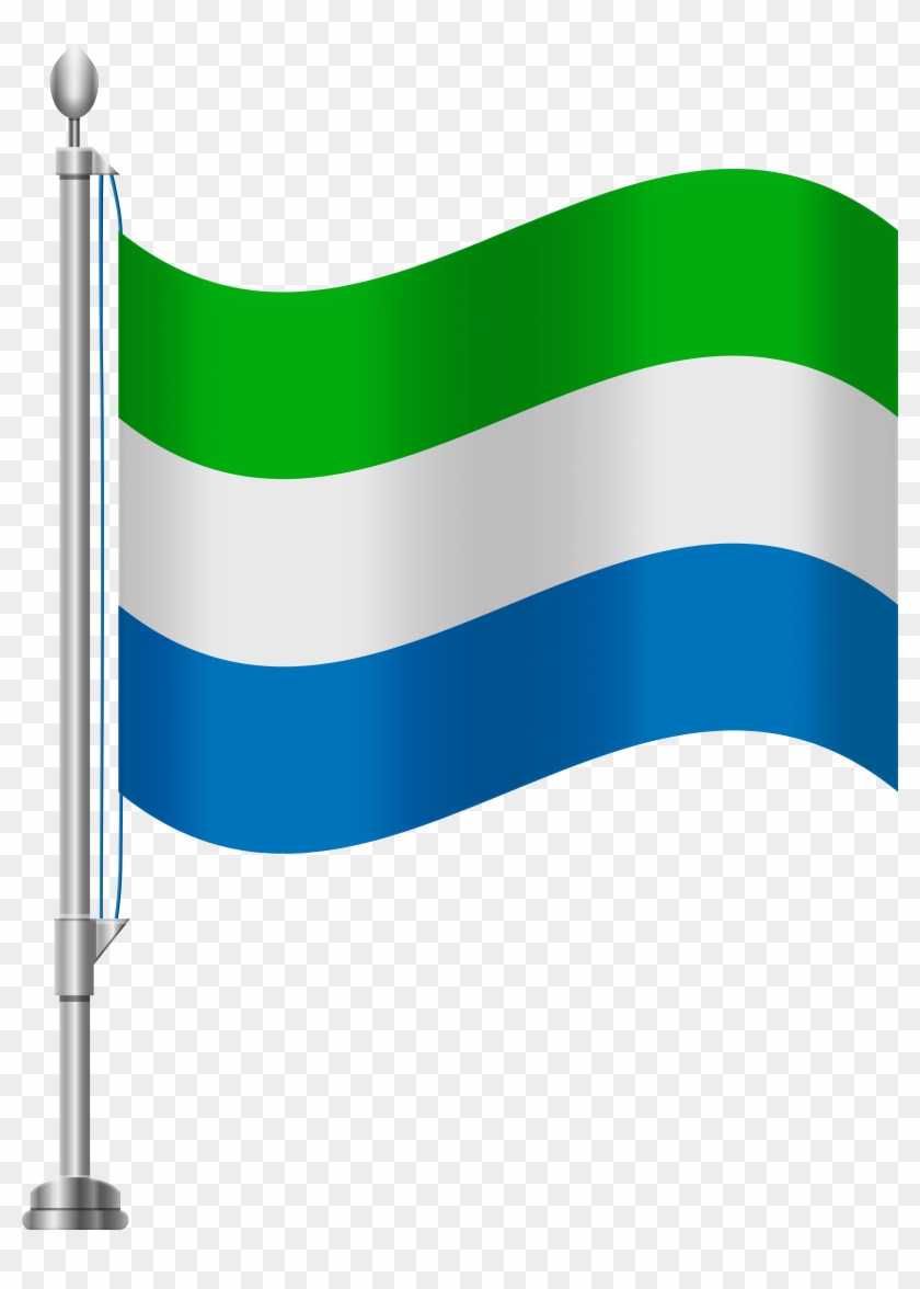 Sierra Leone Flag Png Clip Art - Sierra Leone Flag Png Clip Art #1361248