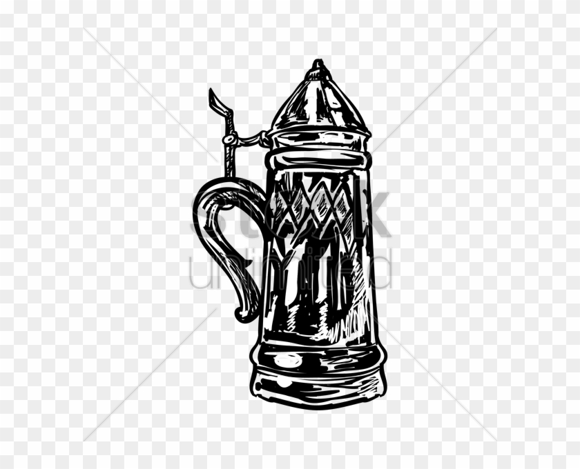 Download German Beer Stein Vector Clipart Beer Stein - German Beer Stein Clipart #1361304