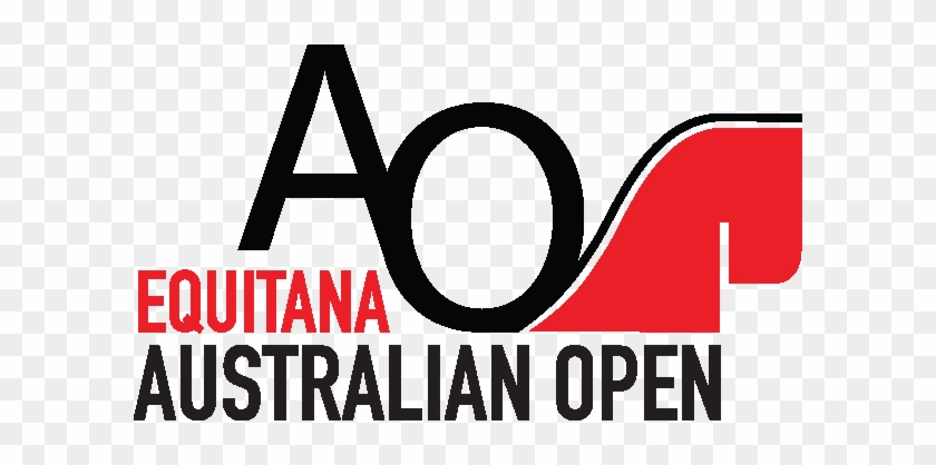 Ao Logo Black Red Transparent - Melbourne #1361308