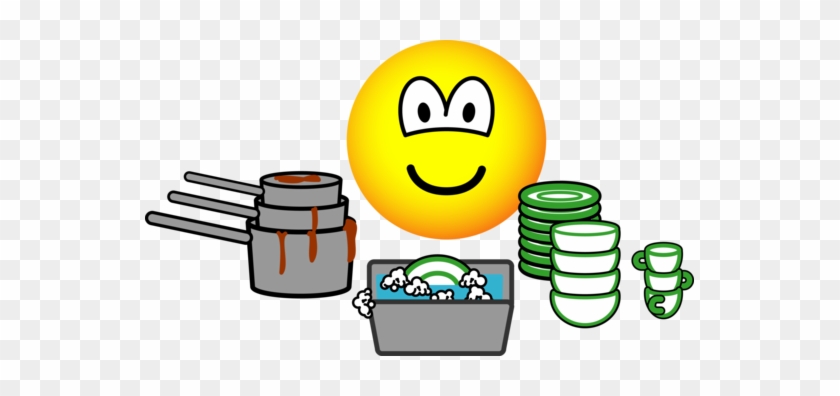 Washing Up Emoticon - Emoticon #1361340
