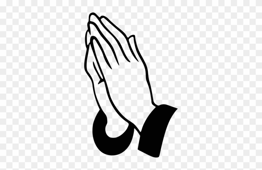 Prayer List For Holy Week - Praying Hands Clipart #1361387