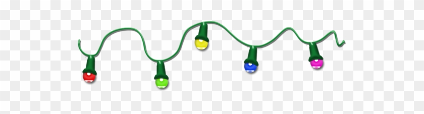 Christmas Lights Clipart Line - Animated Transparent Christmas Lights Gif #1361659