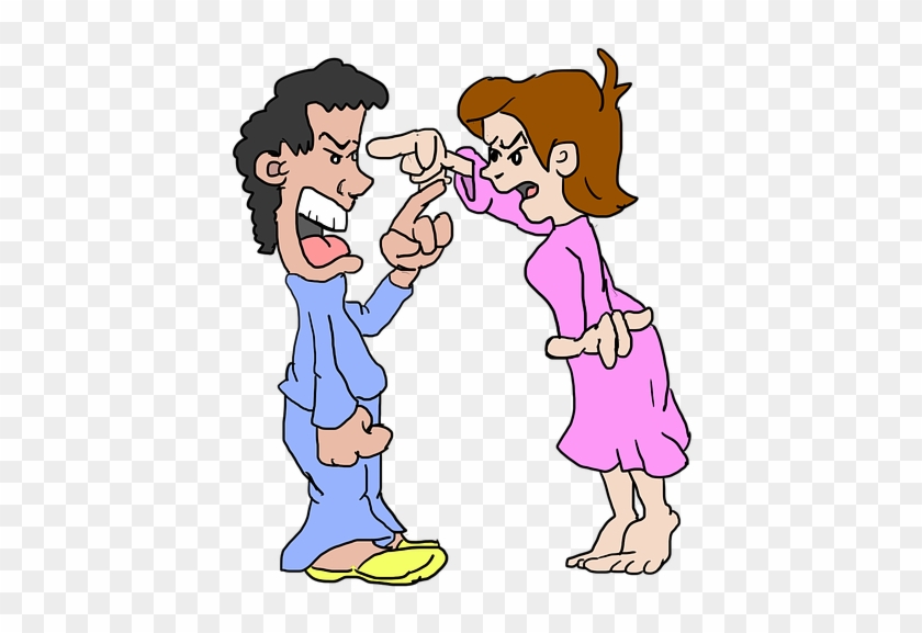 Fight Clipart Bickering - Husband #1361673