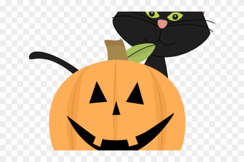 Kittens Clipart Halloween - Cute Halloween Cat Clipart #1361702