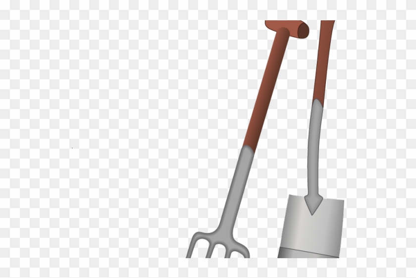 Pitchfork Clipart Crossed - Shovel #1361770