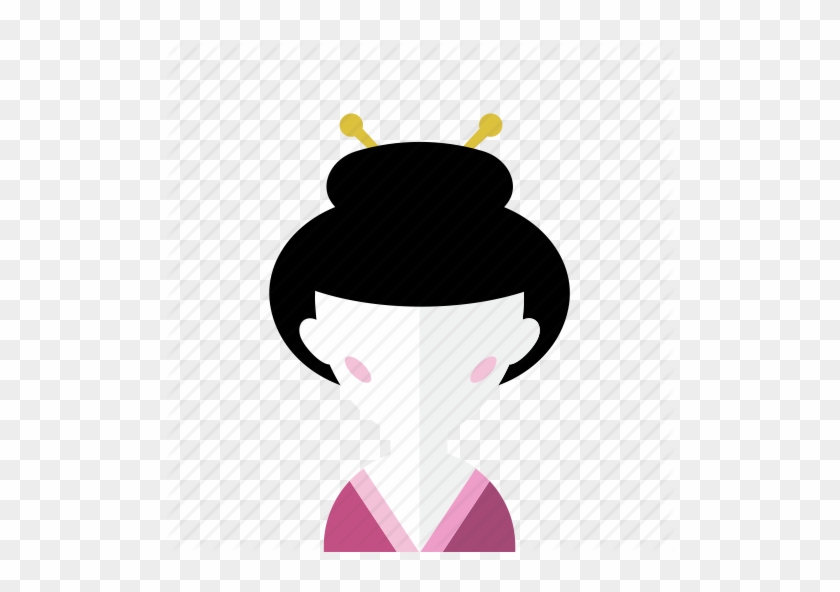 Geisha Clipart Japanese Man - Illustration #1361795