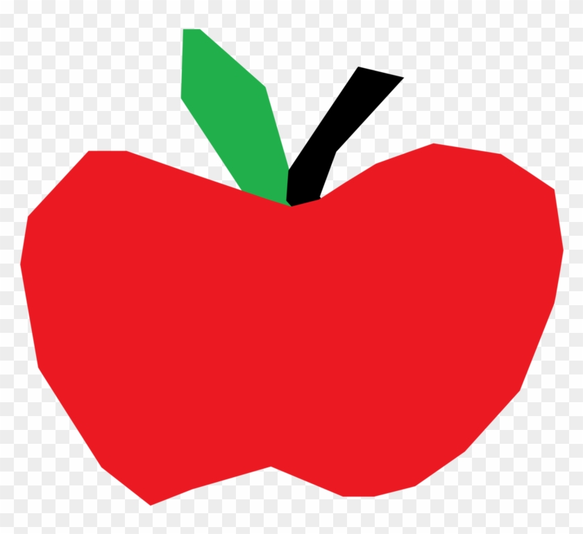 Apple Drawing Red Painting - Clip Art #1361858