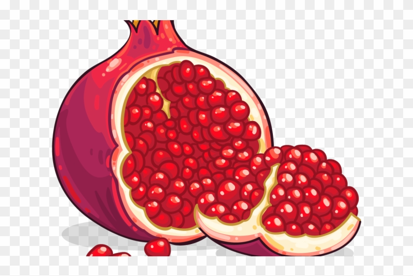 Pomegranate Clipart High Resolution - Clip Art Pomegranate Png #1361879