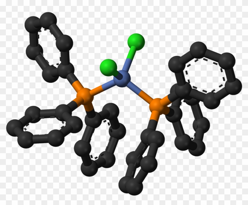 Dichlorobis Nickel(ii) 3d Balls - Dithiocyanatobis Triphenylphosphine Nickel Ii #1361898