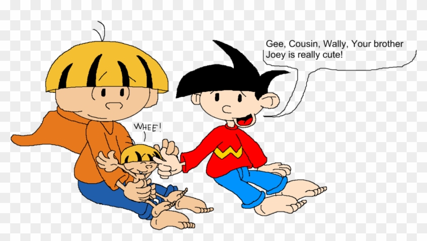 Banner Freeuse Library Cousins Clipart Kind Child - Cartoon #1361991