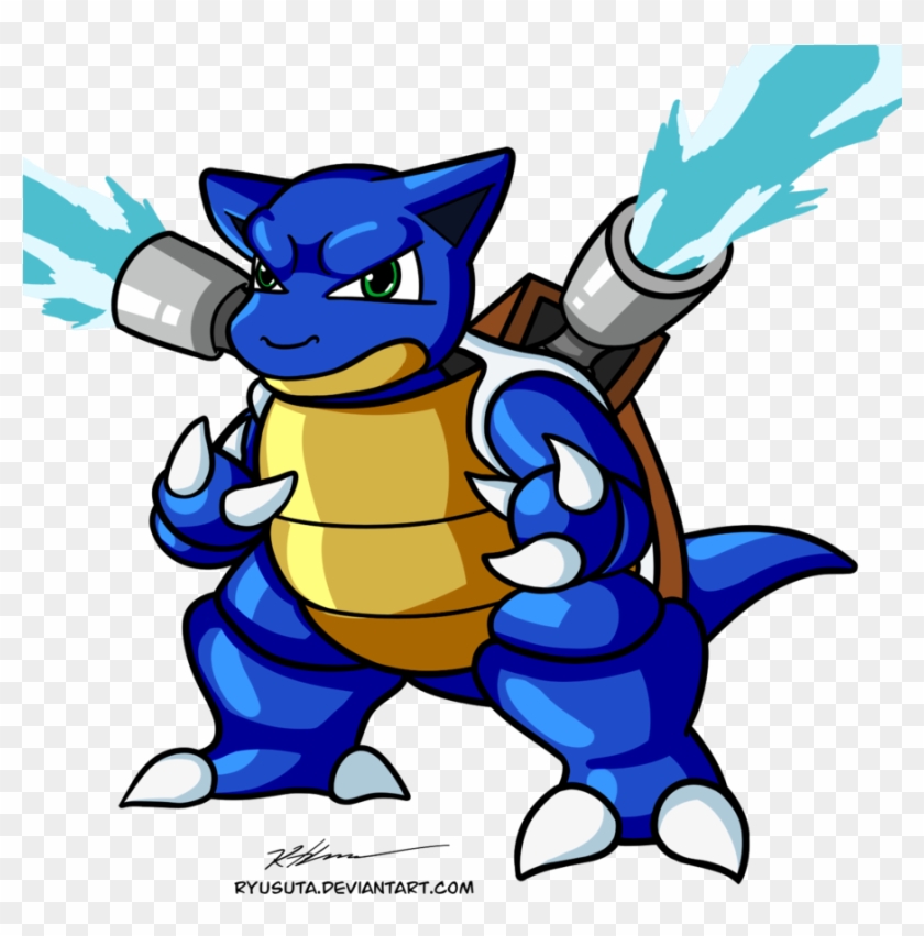 Clipart Library Download Commission Used Hydro Pump - Blastoise #1362014